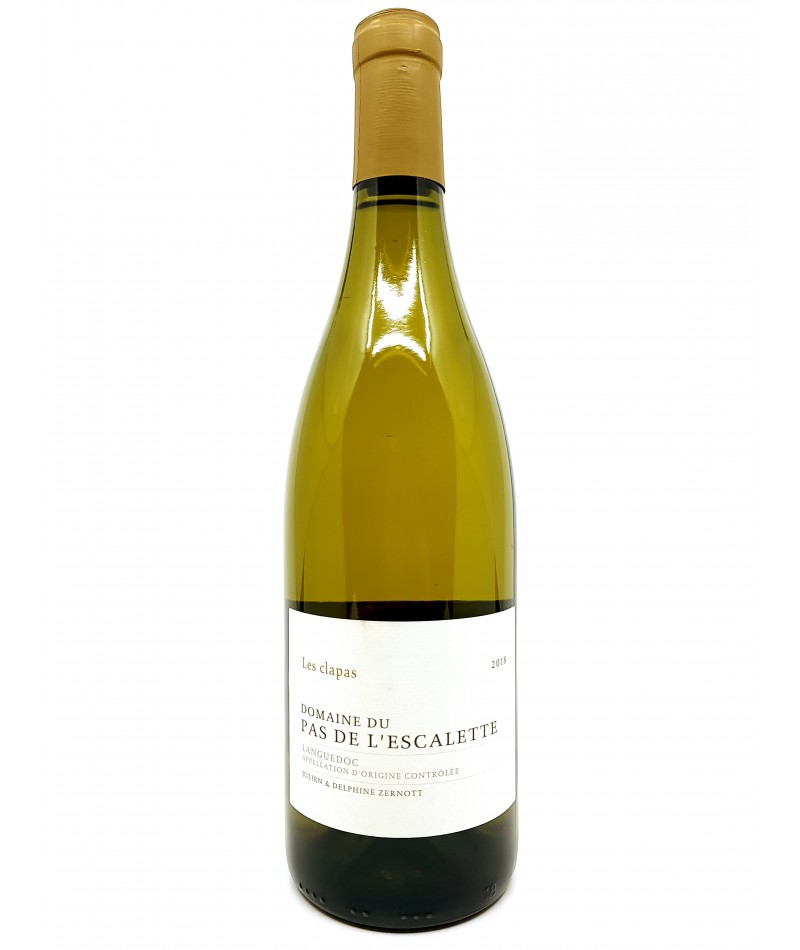 Languedoc - Domaine du Pas de l'Escalette - Les Clapas Blanc - 2020 28,00 € vin bio, vin en biodynamie, boutique Une Note De Vin