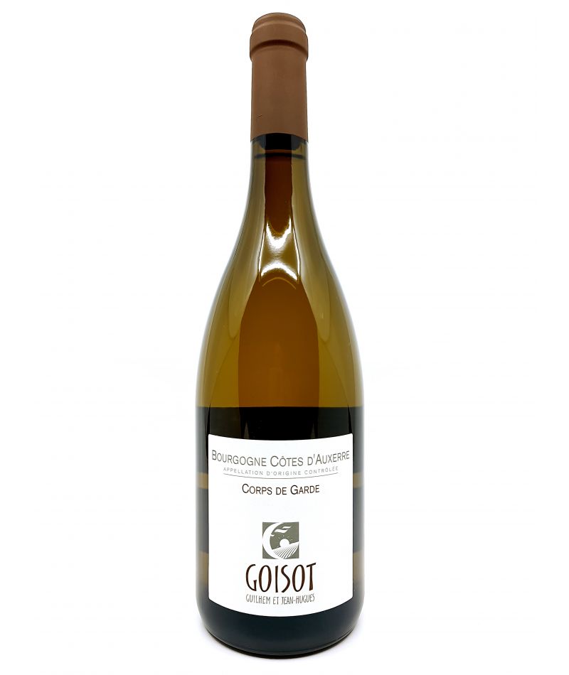 Côtes d'Auxerre - Domaine Goisot - Corps de Garde Blanc - 2018 19,00 € vin bio, vin en biodynamie, boutique Une Note De Vin