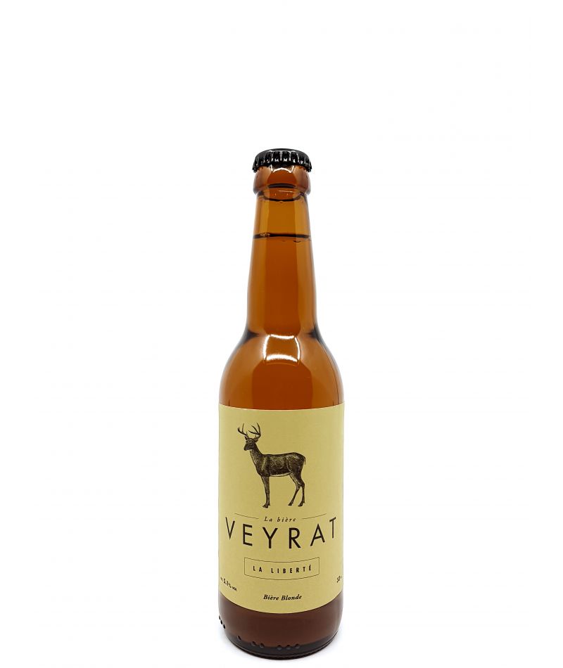 Bière blonde brasserie Veyrat 4,00 € vin bio, vin en biodynamie, boutique Une Note De Vin