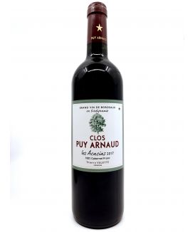 Castillon Côtes de Bordeaux - Puy Arnaud - Les Acacias - 2017 21,00 € vin bio, vin en biodynamie, boutique Une Note De Vin