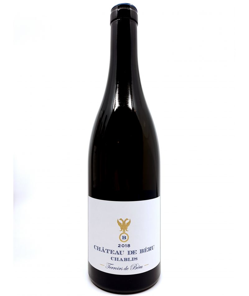 Chablis - Château de Béru - Térroirs de Béru - 2018 29,00 € vin bio, vin en biodynamie, boutique Une Note De Vin