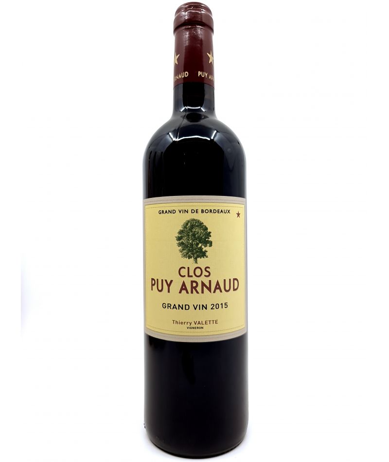Castillon Côtes de Bordeaux - Puy Arnaud - Clos Puy Arnaud - 2015 43,00 € vin bio, vin en biodynamie, boutique Une Note De Vin