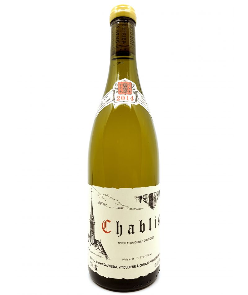Chablis - Domaine Vincent Dauvissat - 2014 55,00 € vin bio, vin en biodynamie, boutique Une Note De Vin