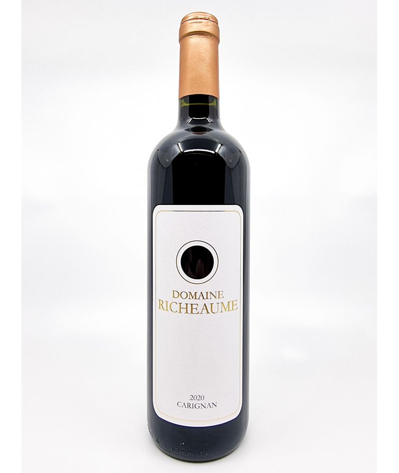 Provence - IGP Méditerranée - Domaine de Richeaume - Carignan rouge - 2021 28,00 € vin bio, vin en biodynamie, boutique Une N...