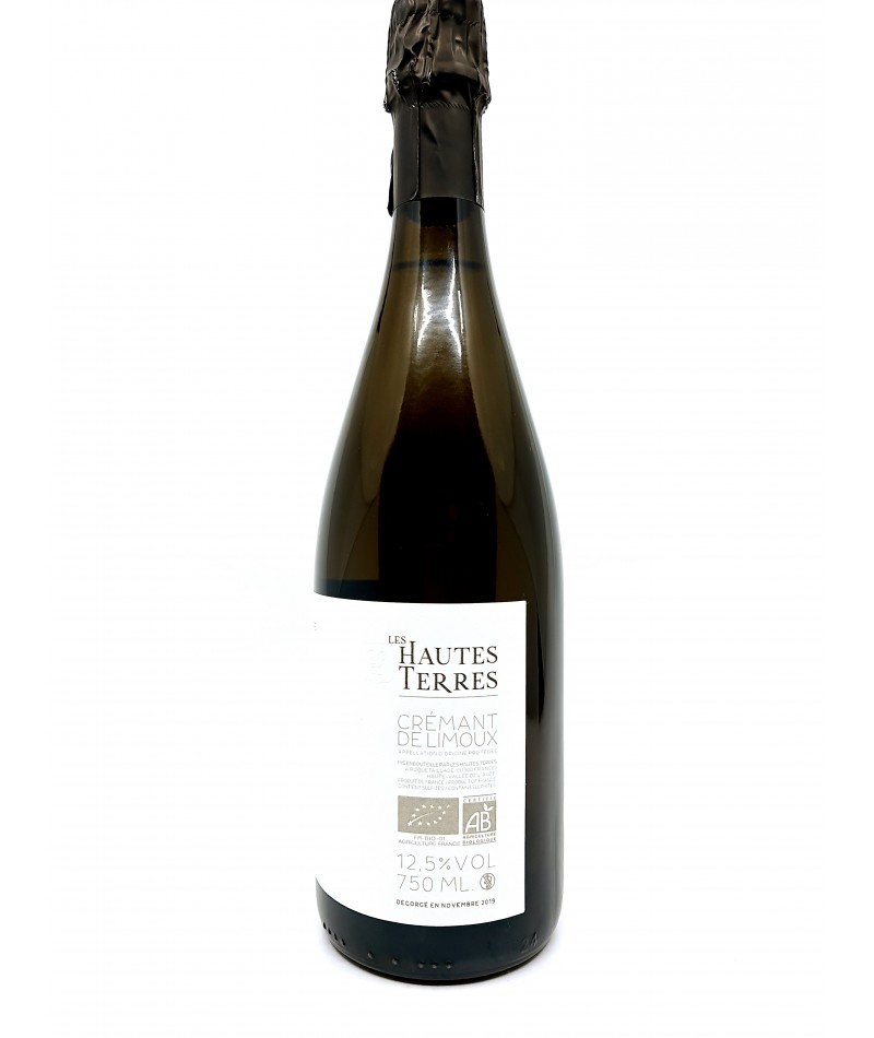 Crémant de Limoux - Domaine des Hautes Terres - Joséphine - Brut Nature 19,00 € vin bio, vin en biodynamie, boutique Une Note...